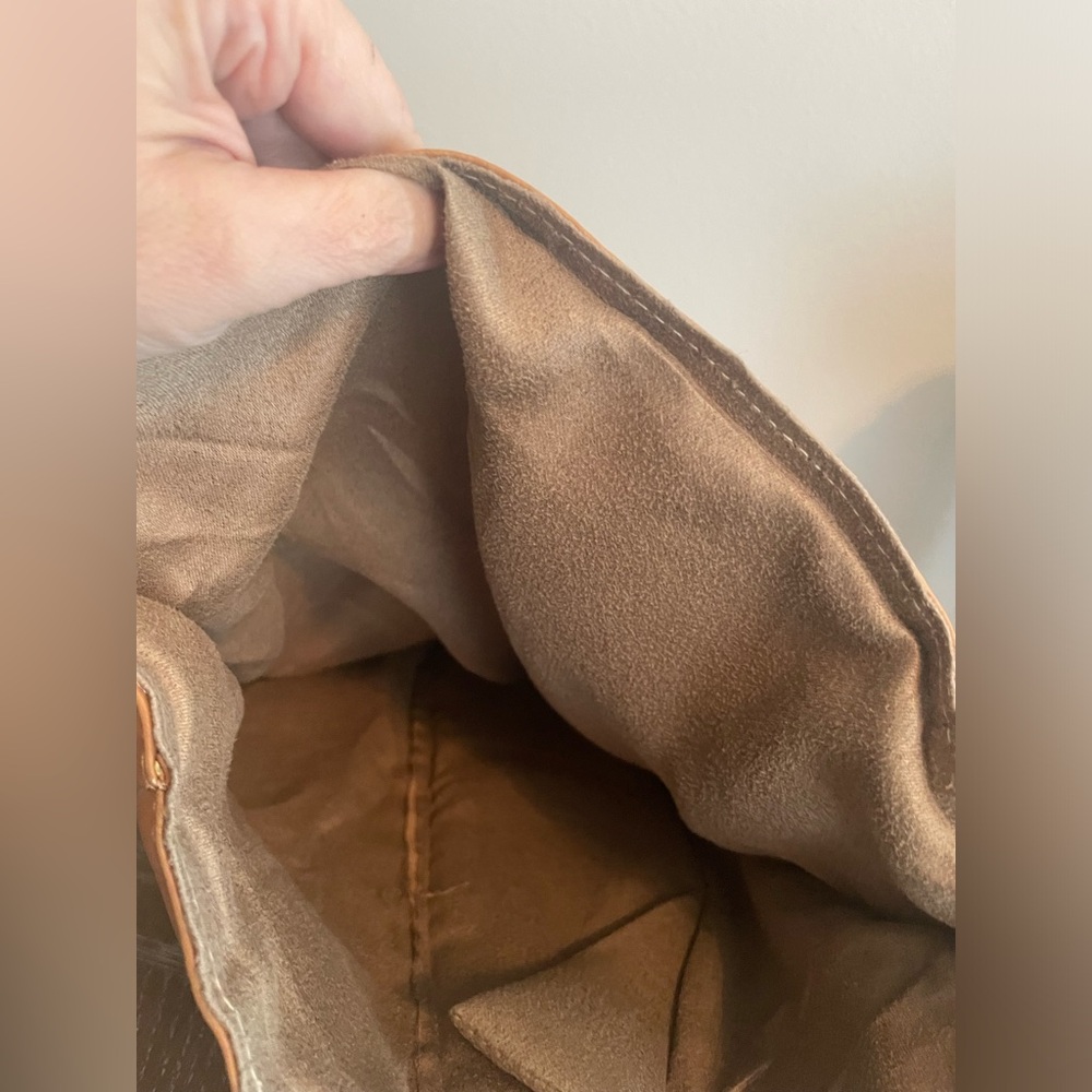 Vino Two Bottles Wine Tote Messenger Carrier (Brown) -NWOT - Picture 3 of 5